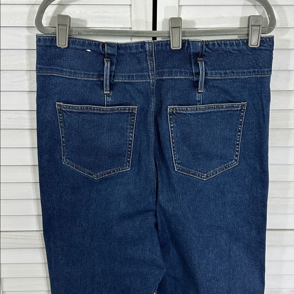 Ann Taylor High Waisted Easy Care Straight Jeans Size 14 #1 - Picture 5 of 12